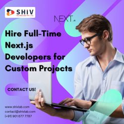 Hire Expert Next.js Developers Today from Shiv Technolabs