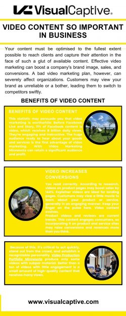 Video Content So Important in Business