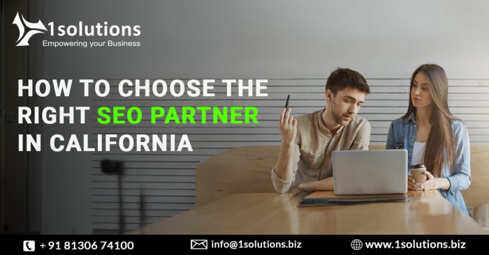 Choosing the Right SEO Partner in California