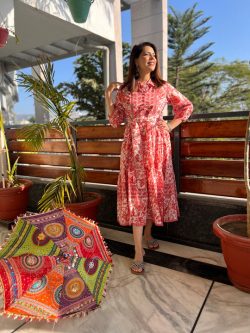 Discover Beautiful Printed Cotton Gowns for Women with Effortless Style
