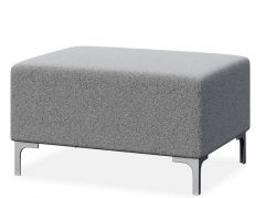 DD Konnect Fabric Upholstered Ottoman