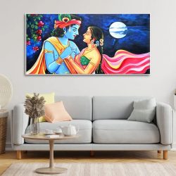 Radha Krishna Paintings by VibeCrafts: Divine Art for Your Home