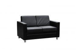 LG Marcus Lounge 2 Seater in Black