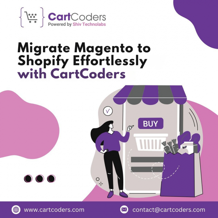 Migrate Magento to Shopify. Effortlessly.
