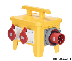 Nante Plastic Waterproof Industrial Multi-Plug Box: Secure Power Hub for Renewable Energy &  ...
