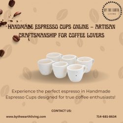 Handmade Espresso Cups Online – Artisan Craftsmanship for Coffee Lovers