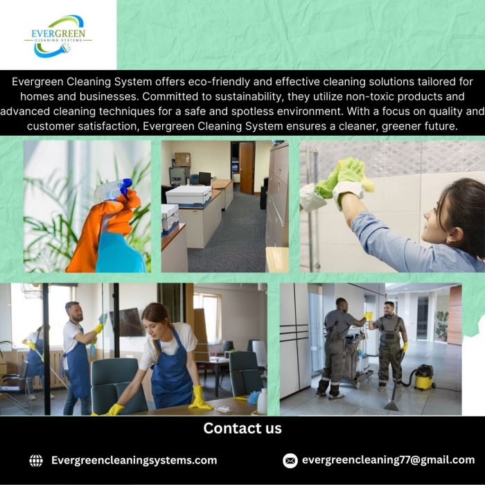 Nearby Commercial Cleaning Companies – Evergreen Cleaning System