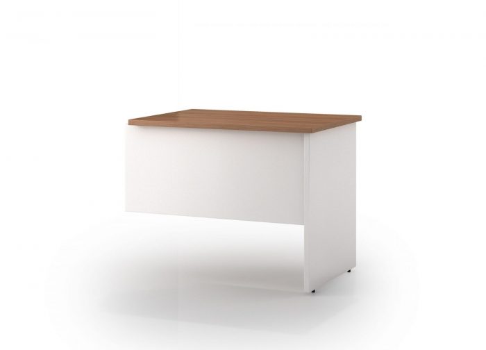GP Office Open Desk Return – Virginia Walnut