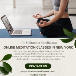Online meditation classes in New York