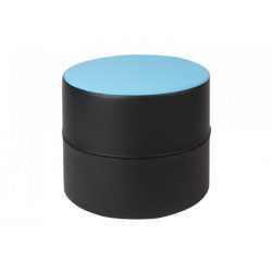 MA Fabric Upholstered Round Ottoman