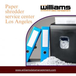 Paper shredder service center Los Angeles
