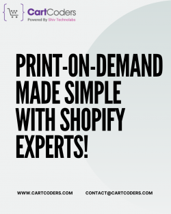 Print-on-Demand Made Simple with Shopify Experts!