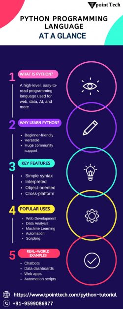 Python Programming Language at a glance