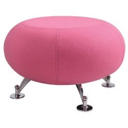 ST Radius Cantaloupe Reception Area Ottoman
