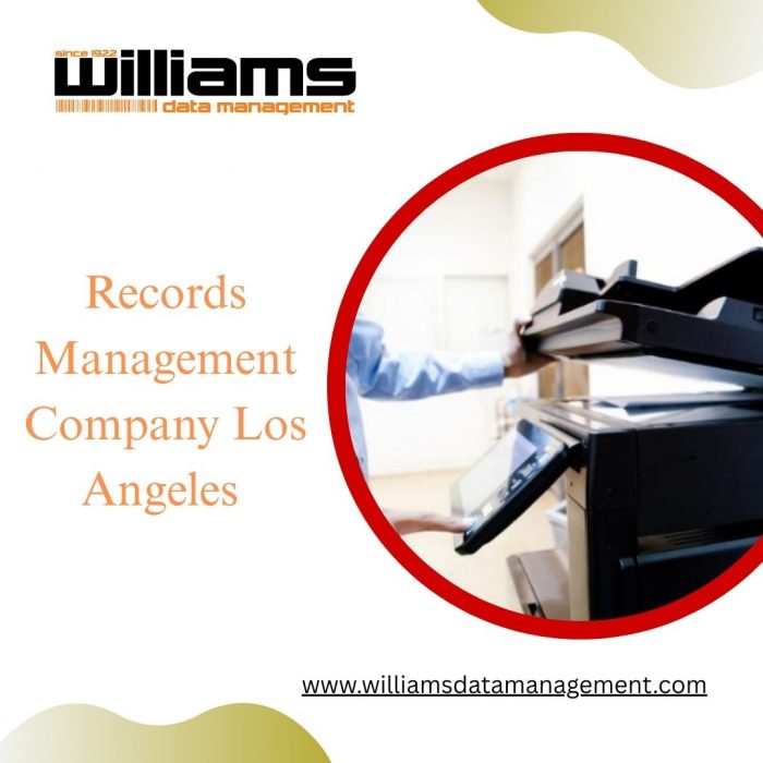 Records Management Company Los Angeles