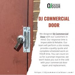 Comprehensive Commercial Door Repair by DJ Commercial Door