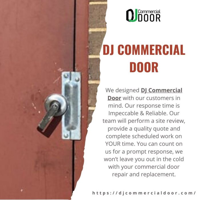 Comprehensive Commercial Door Repair by DJ Commercial Door