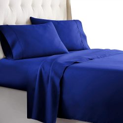 Comfort Meets Style with Lavender and Royal Blue Sheets