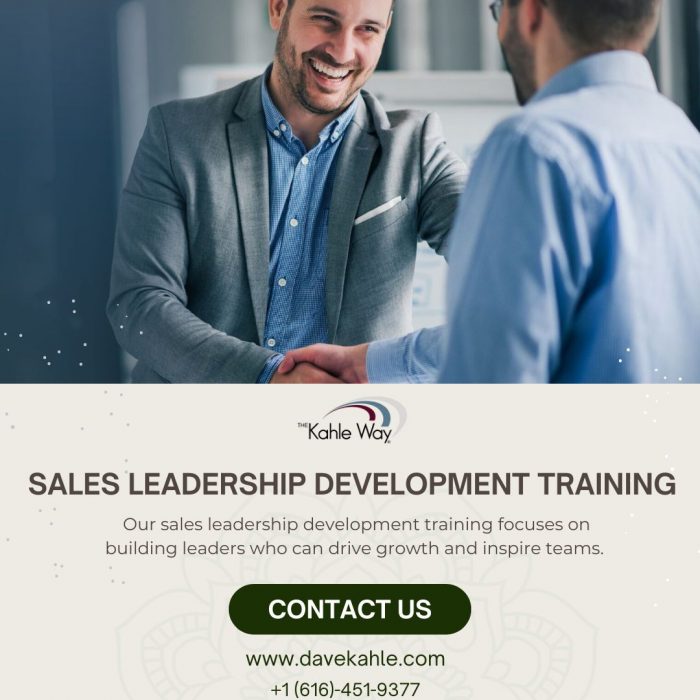 Sales Leadership Development Training
