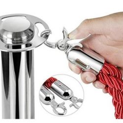 Nylon Twisted Rope for Queue Barrier – Red