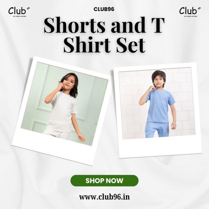 Best Summer Shorts and T Shirt Set for Kids