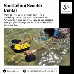 Snorkeling Scooter Rental