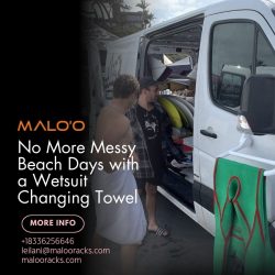 No More Messy Beach Days with a Wetsuit Changing Towel