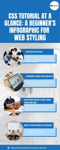 CSS Tutorial at a Glance: A Beginner’s Infographic for Web Styling
