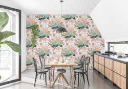 flower print wallpaper