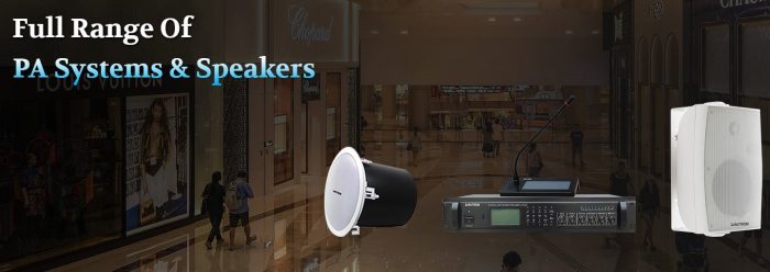 PA Systems And Speakers