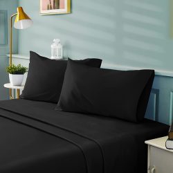 Soft Touch of Luxury: Elevate Your Bedroom with Blush and Black Sheets