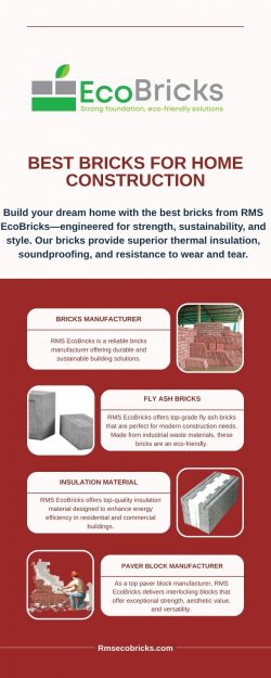 Trusted Bricks Manufacturer Committed to Eco-Friendly Construction