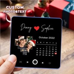customized romantic music fridge magnet