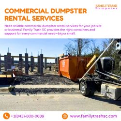 Commercial Dumpster Rental Services