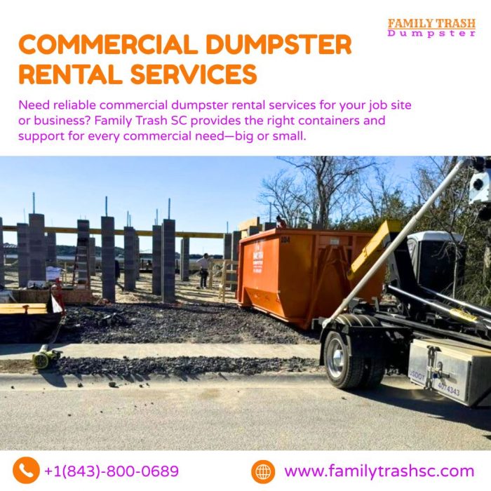 Commercial Dumpster Rental Services