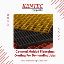 Covered Molded Fiberglass Grating For Demanding Jobs