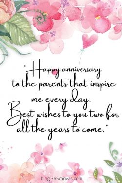 Wedding Anniversary Wishes for Parents That Truly Touch the Soul