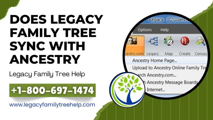 Does Legacy sync with Ancestry or FamilySearch?