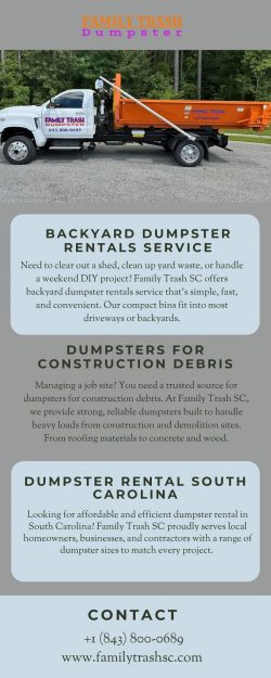 Dumpster Rental & Junk Removal Services