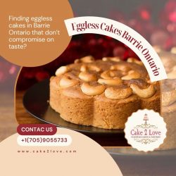 Eggless Cakes Barrie Ontario