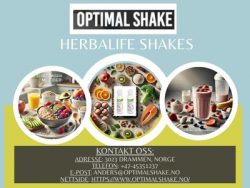 Eksklusive herbalife shakes for energifylt livsstil
