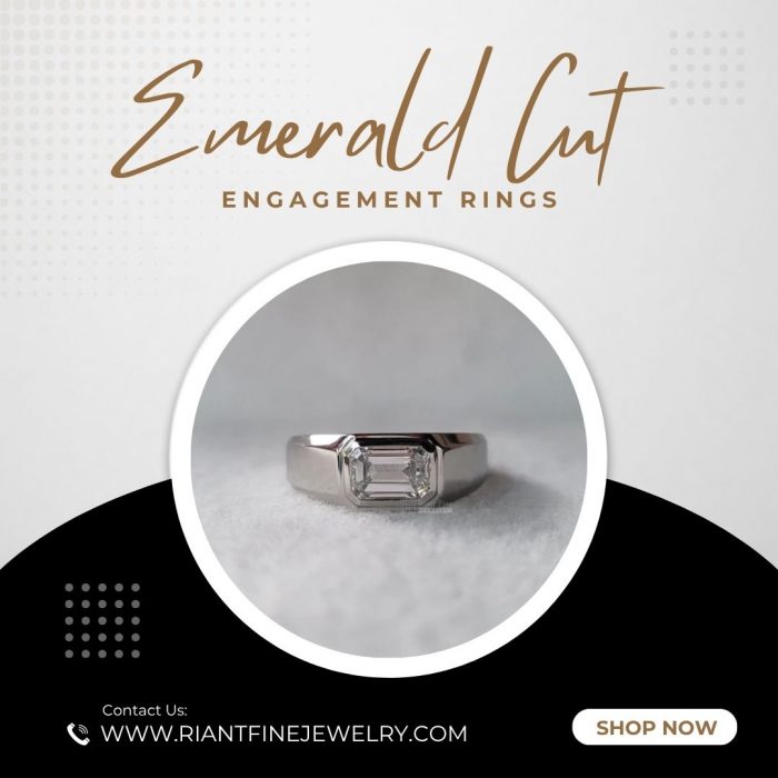 Shop Stunning Emerald Cut Engagement Rings