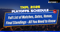TNPL 2025 Playoffs Schedule: Full List of Matches, Dates, Venue, Final Standings – All You Need  ...