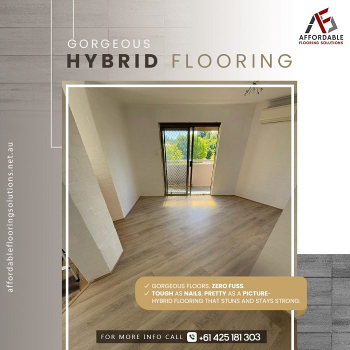 Gorgeous hybrid flooring