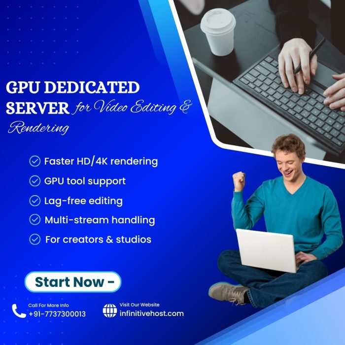GPU Dedicated Server for Video Editing & Rendering