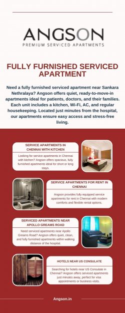 Service Apartments in Chennai With Kitchen – Comfort Meets Convenience