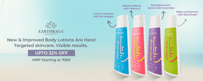 Earthraga Hydrating Body Lotion – Deep Nourishment from Nature