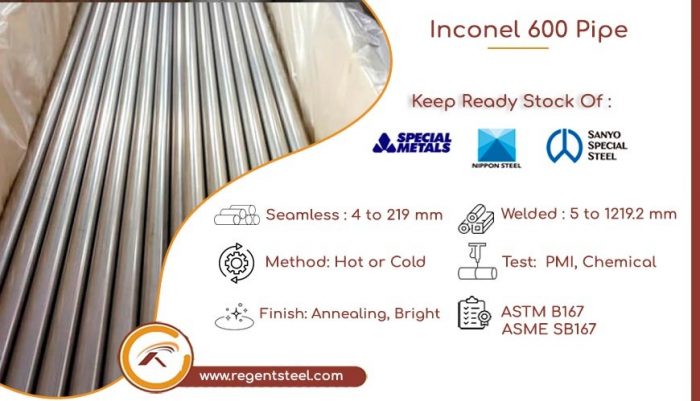 Inconel 600 Pipe