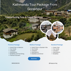 Kathmandu Tour Package from Gorakhpur