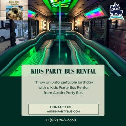 Kids Party Bus Rental
